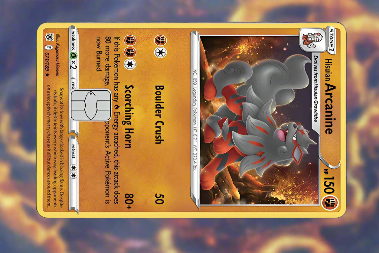 Arcanine (Hisuian) Pokecard