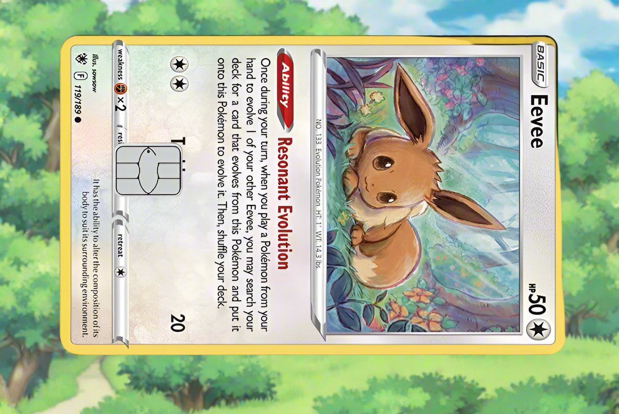 Pokemon Credit / Debit Stickers