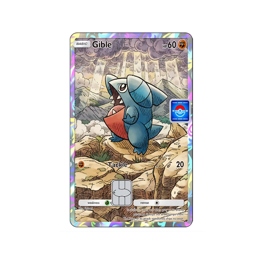 Pokémon trading card featuring Gible