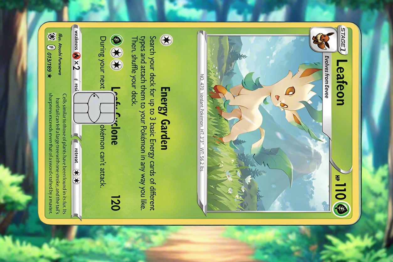 Leafeon Pokecard