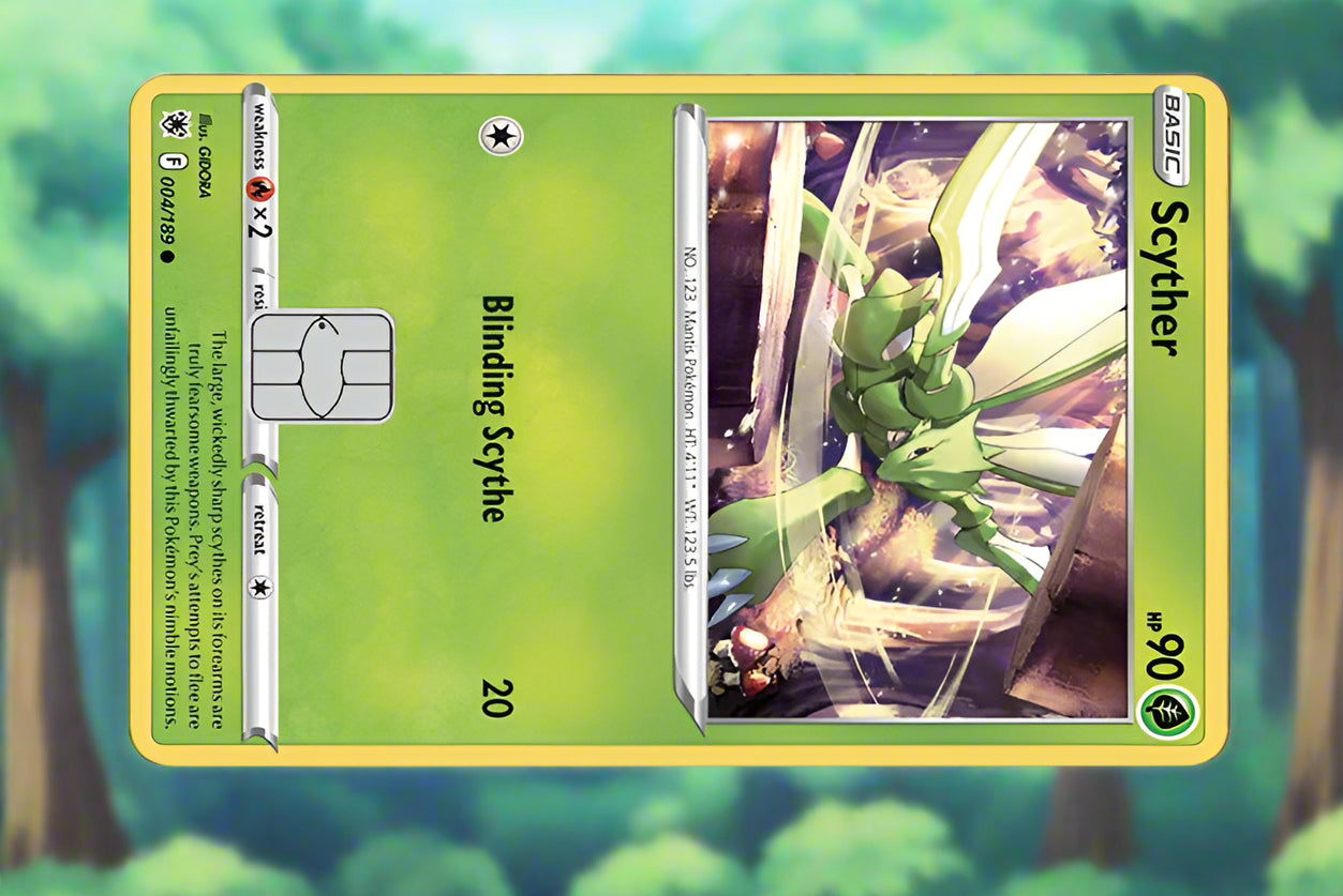 Scyther Pokecard