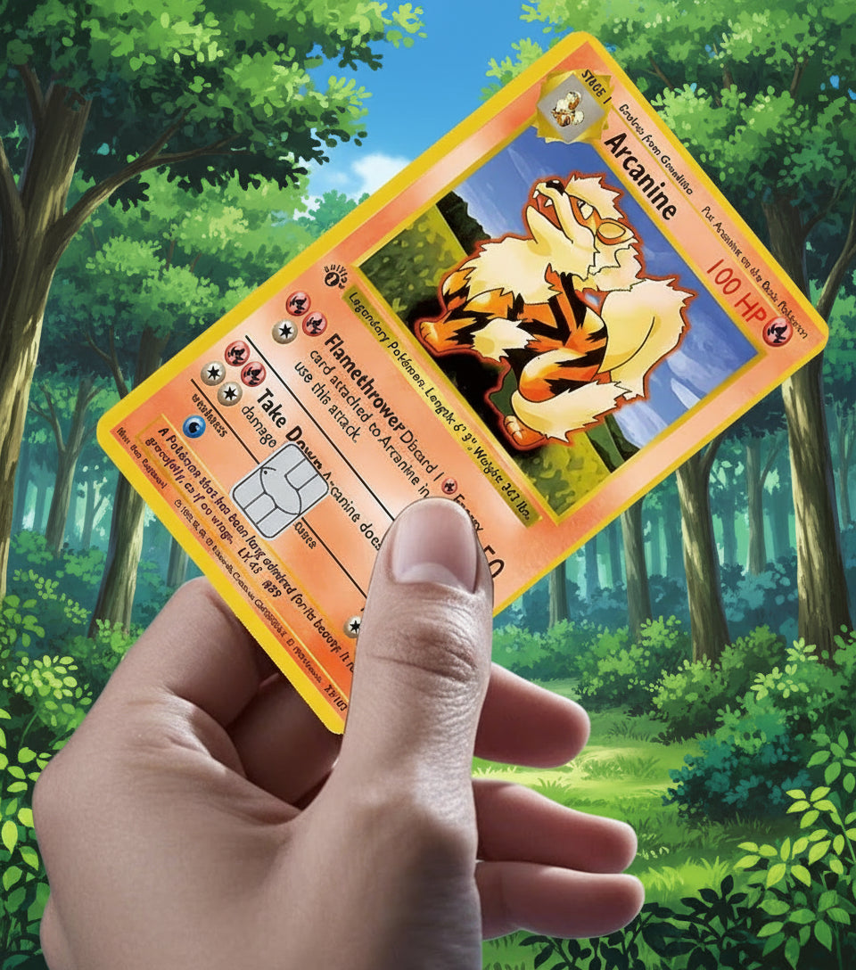 Arcanine Pokecard