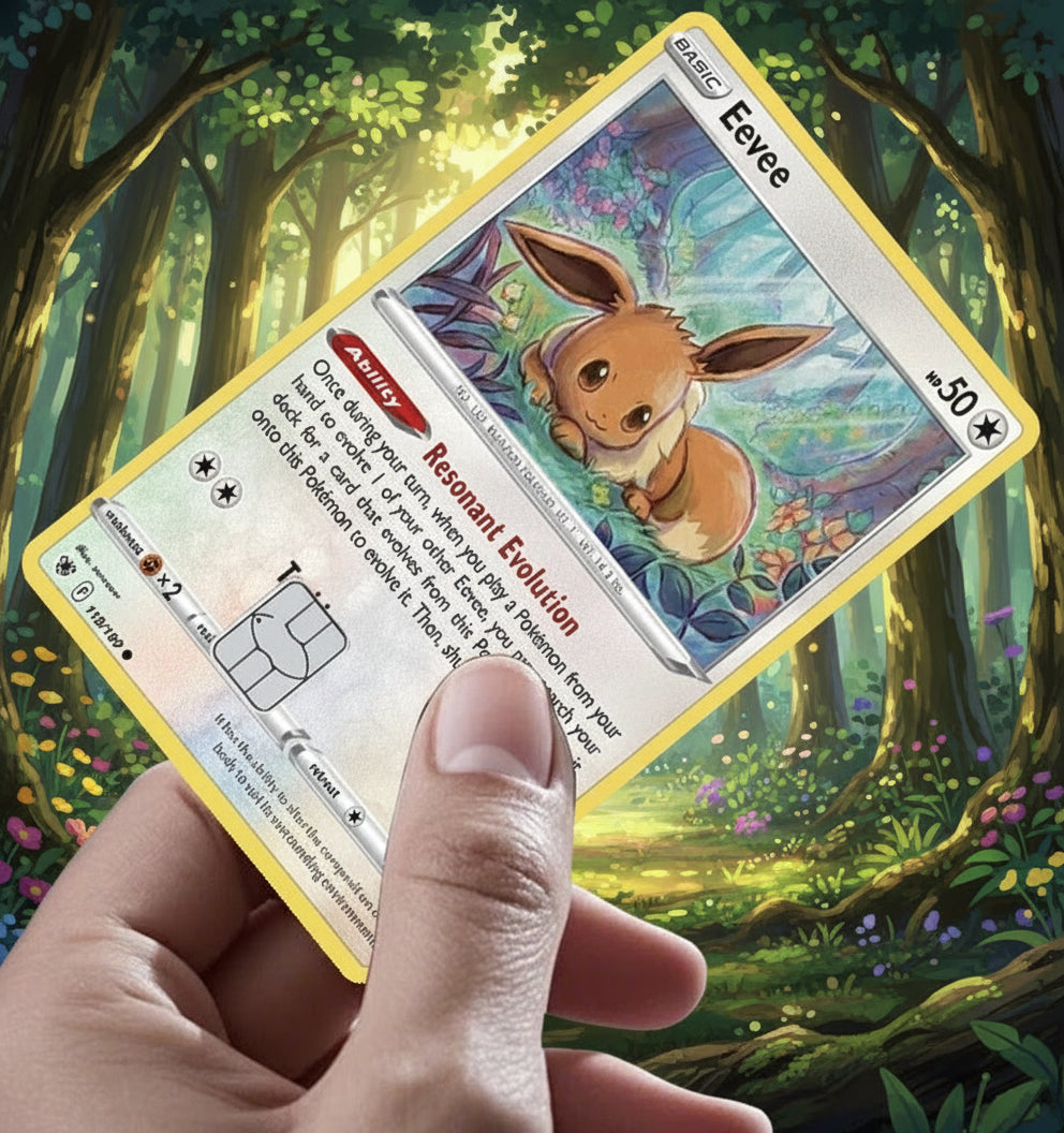 Eevee Pokecard 