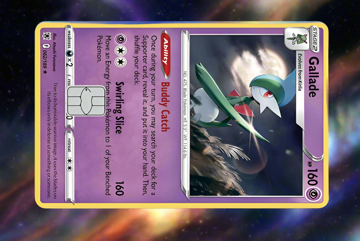 Gallade Pokecard