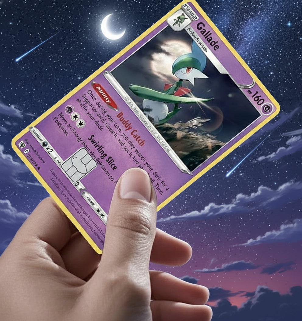 Gallade Pokecard 