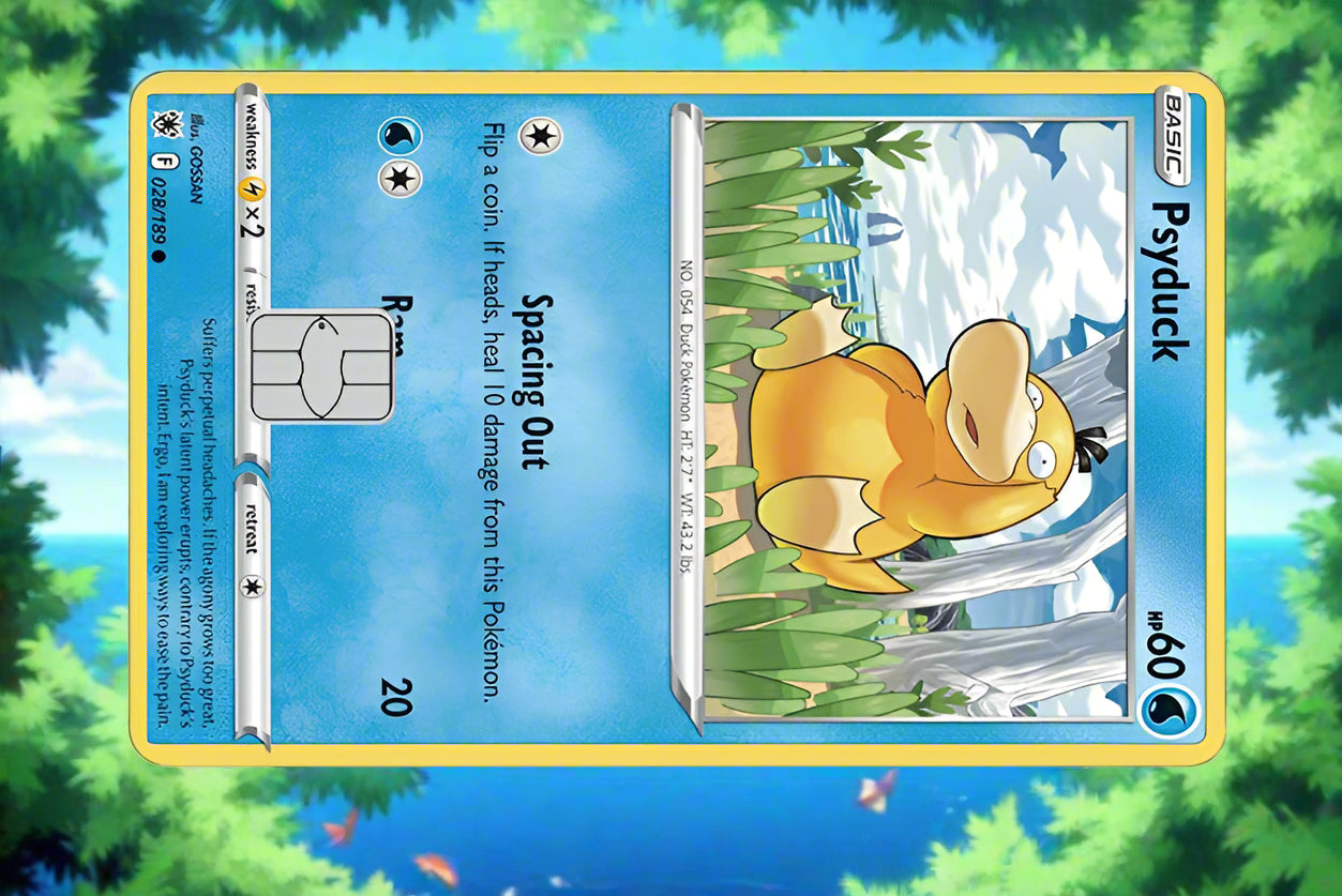 Psyduck Pokecard
