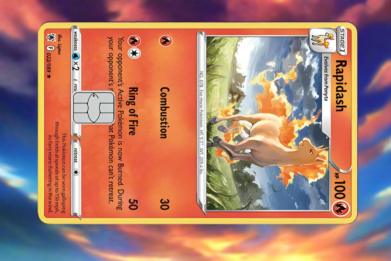 Rapidash Pokecard