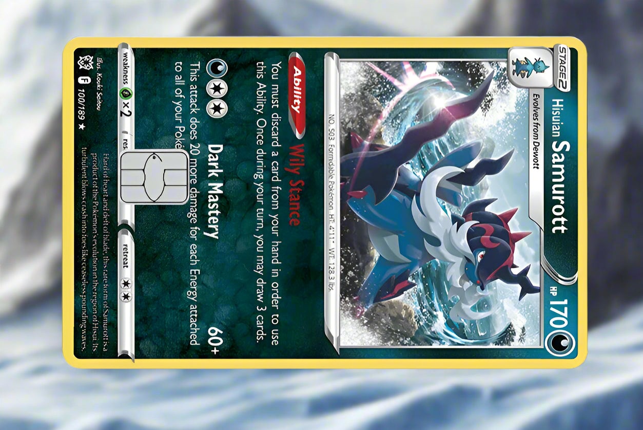 Samurott Pokecard