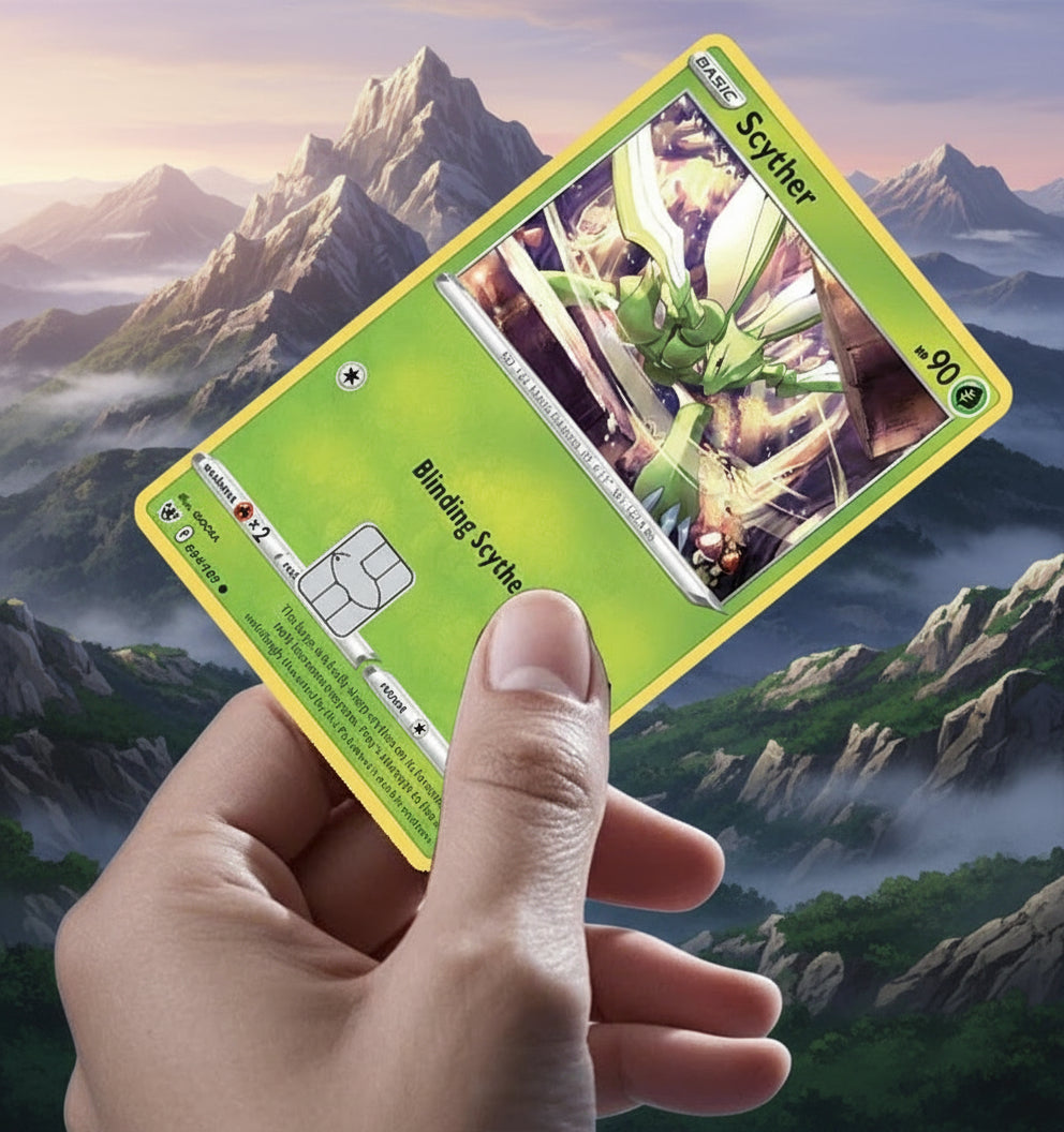 Scyther Pokecard 
